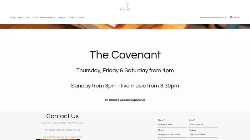 The Covenant Wine Bar