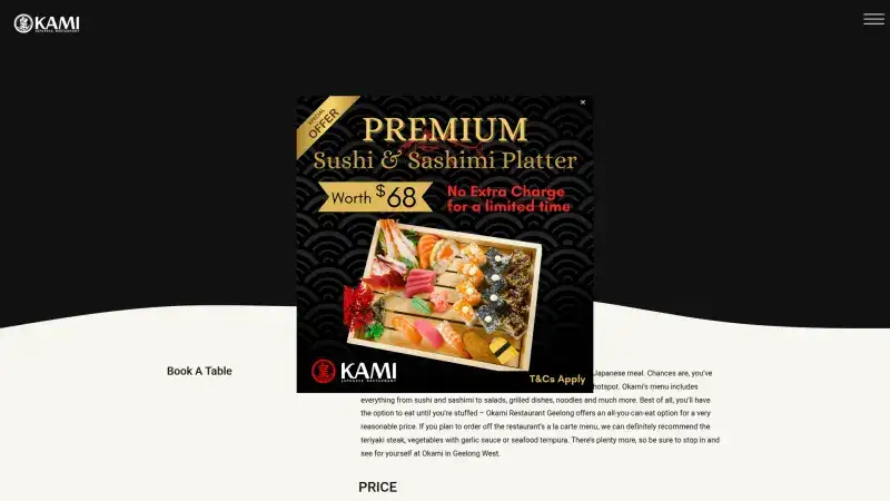 Okami Japanese Restaurant