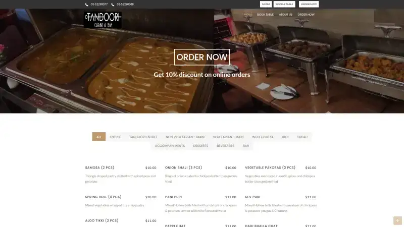 Tandoori Cuisine & Bar